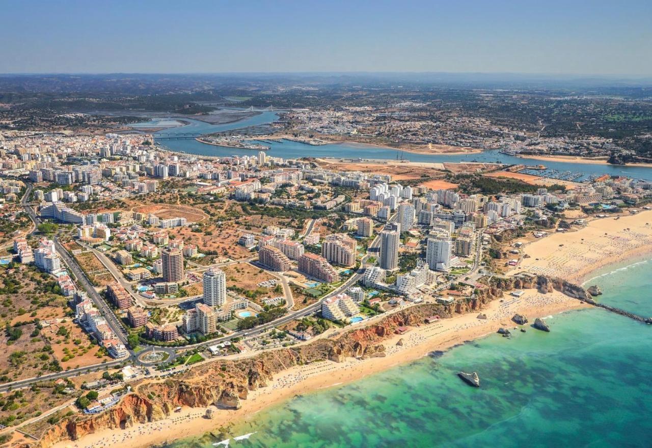 Top Ocean View Apartment - Amazing Sunset - Modern Style - Pool & 200M To Beach Portimao Exterior photo