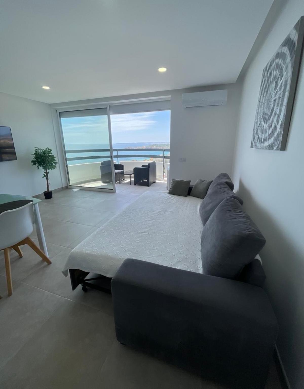 Top Ocean View Apartment - Amazing Sunset - Modern Style - Pool & 200M To Beach Portimao Exterior photo